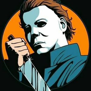 Michael Myers Halloween painting